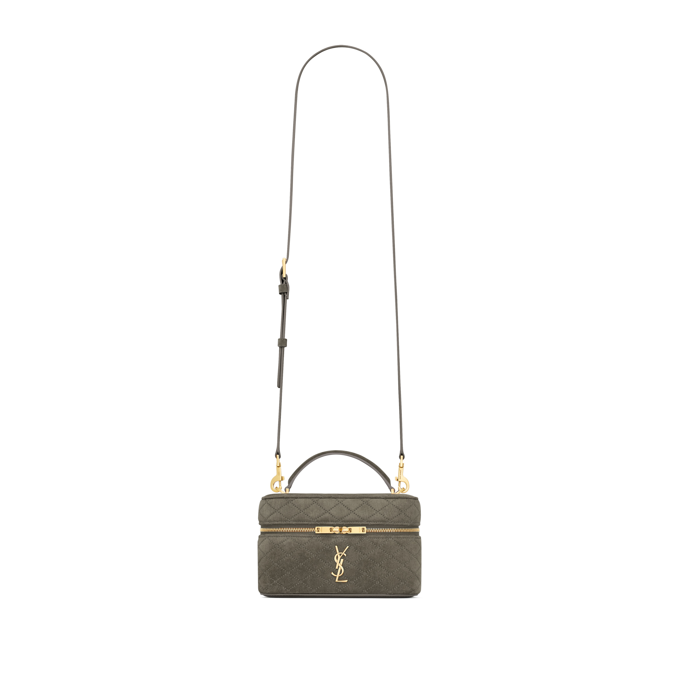 YSL GABY VANITY IN SUEDE 766731 (18*11*6.5cm)